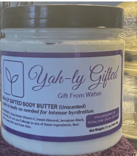 YAH-LY GIFTED BODY BUTTER (12 oz)